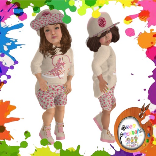{**}DOCE AQUARELA{**} Conjunto Flores *toddleedoo Baby and Kids*