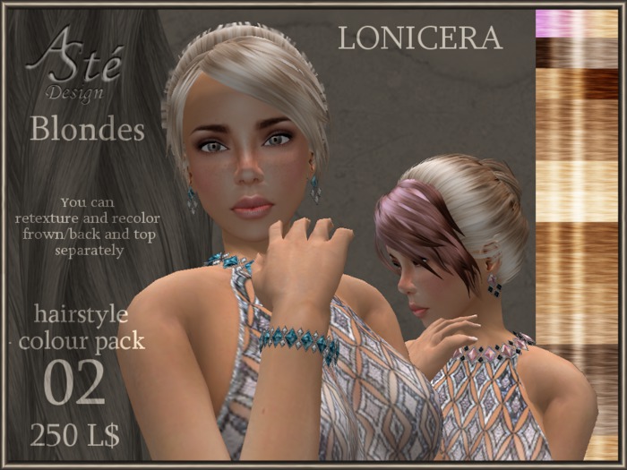 ***Aste*** HAIR 02.01 ZINNIA BLACKS