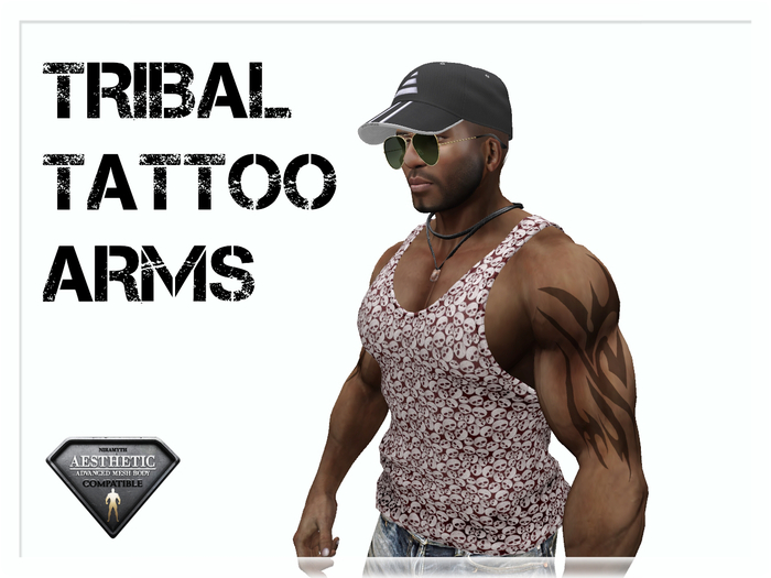 TP STORE TATTOO Tribal Arms APPLIER BOX