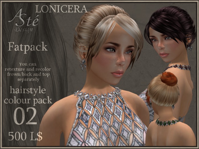 ***Aste*** HAIR 02.03 LONICERA fatpack