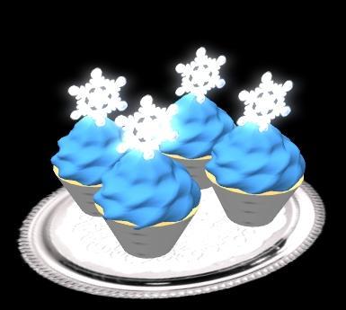 Christmas Snowflake Cupcakes