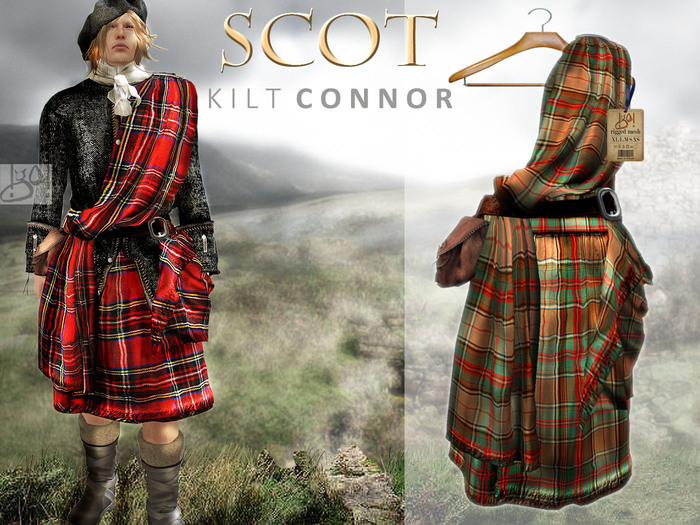 !gO! Scot Kilt - Connor