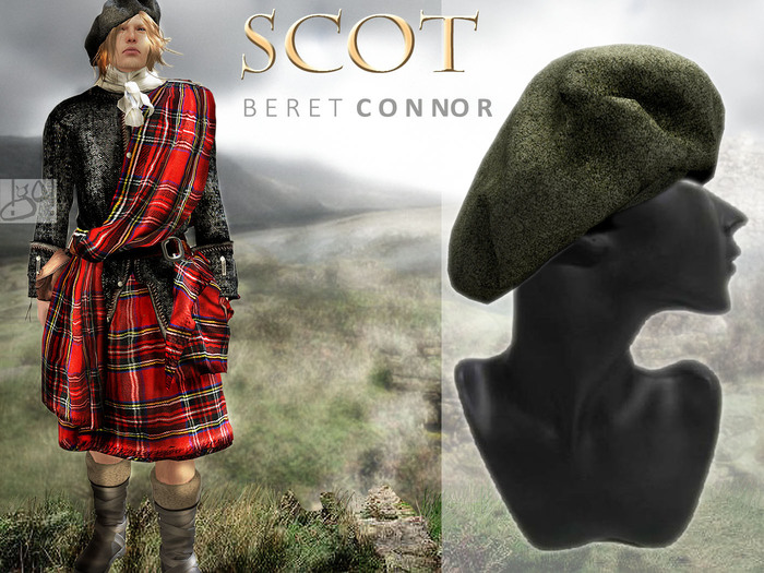 !gO! Scot Beret - Connor
