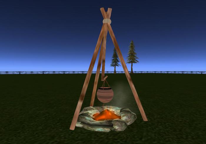 Campfire Cooking Pit
