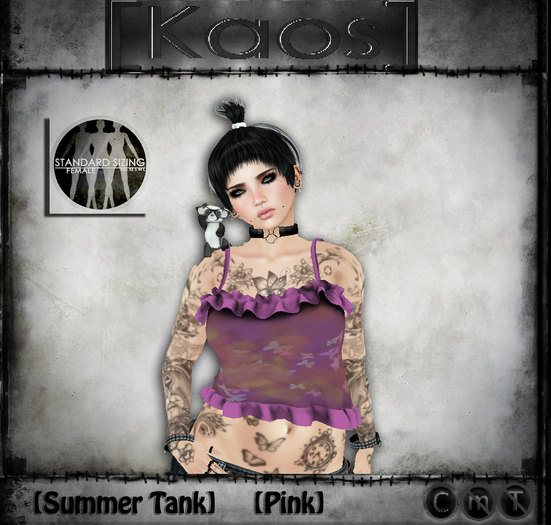 [Kaos] Summer Tank - Pink