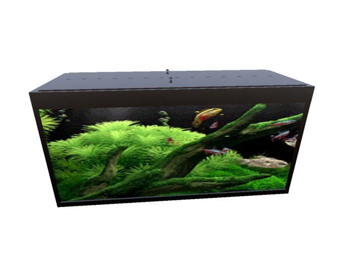 REALISTIC DETAILED AQUARIUM !!