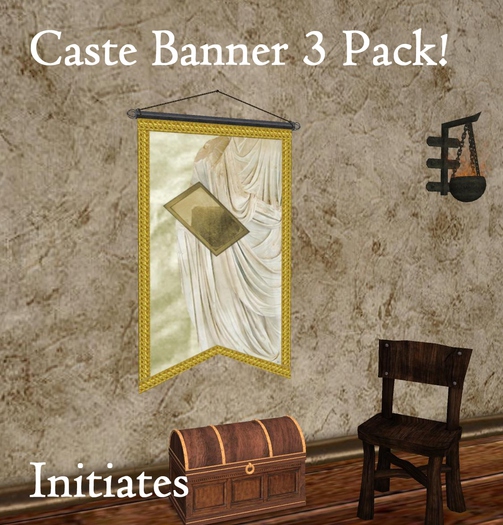 (DS) Caste Banner 3-pack! Initiates - Boxed