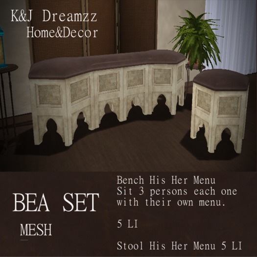 K&J Bea Ser Marfil Color