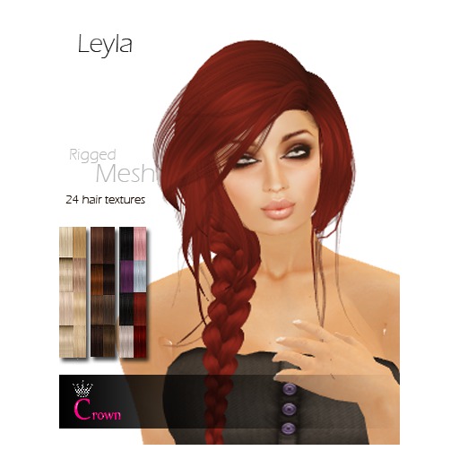 .::Crown::. Long Hair "Jasmin" DEMO V2.0