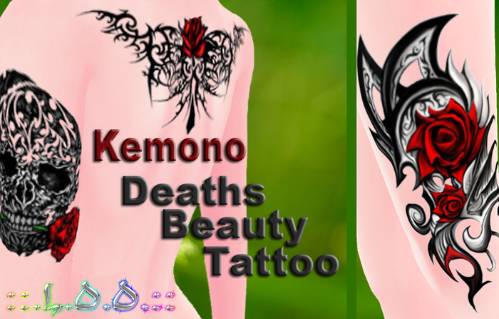 ::.L.O.O.:: Kemono - Deaths Beauty Full Body Tattoo