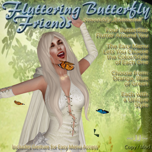 ~JJ~ Fluttering Butterfly Friends
