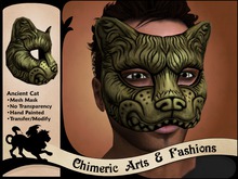 Ancient Cat Mask (Bronze)