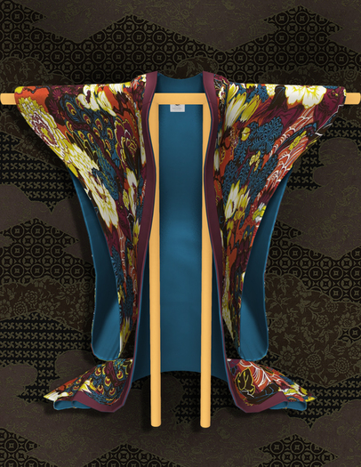 {MB} Furisode Robe Hatsumomo