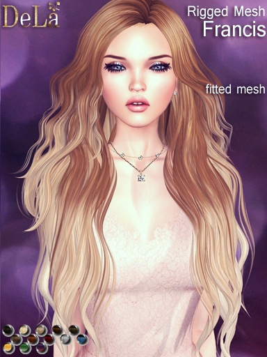 =DeLa*= Mesh Hair "Francis" Amazing pack