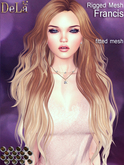 =DeLa*= Mesh Hair "Francis" Light Browns
