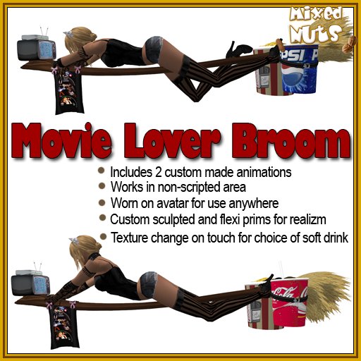 MN - Movie Lover Broom
