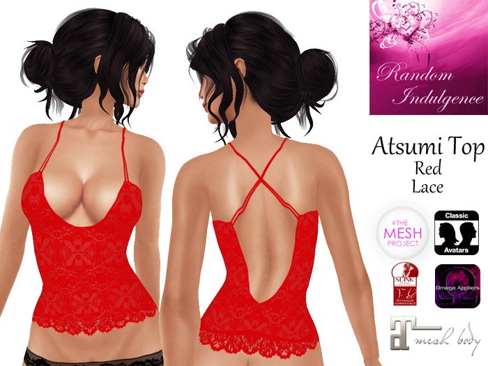 [RI] Atsumi Top - Red
