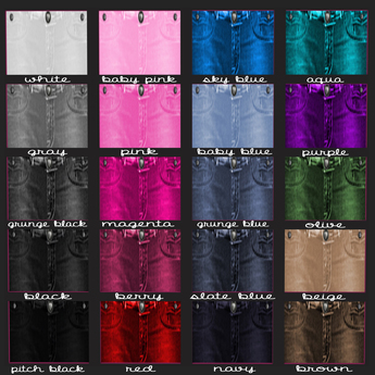 Second Life Marketplace - -Luckie- Moonbeam Shorts [White]