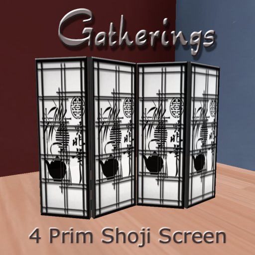 Gatherings Shoji Screen Tea