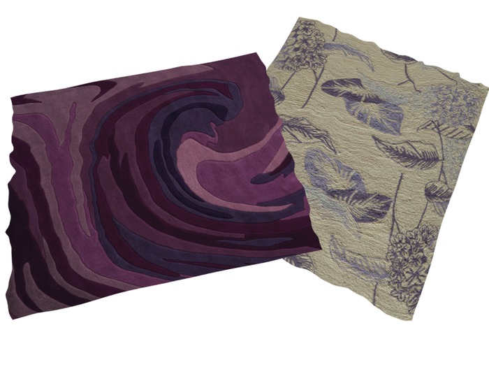 Purple rugs