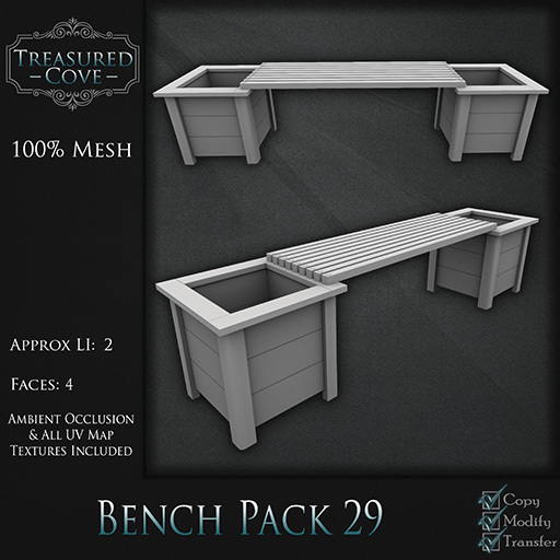 -TC- Bench Pack 29 Mesh