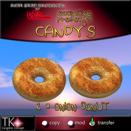 CANDYs * 2x ONION DONUT - Exclusive DONUT [G&S]