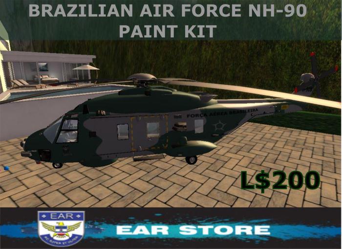 Força Aérea Brasileira NH-90 Textura
