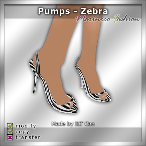 MF Shoes006 (Pumps - Zebra)