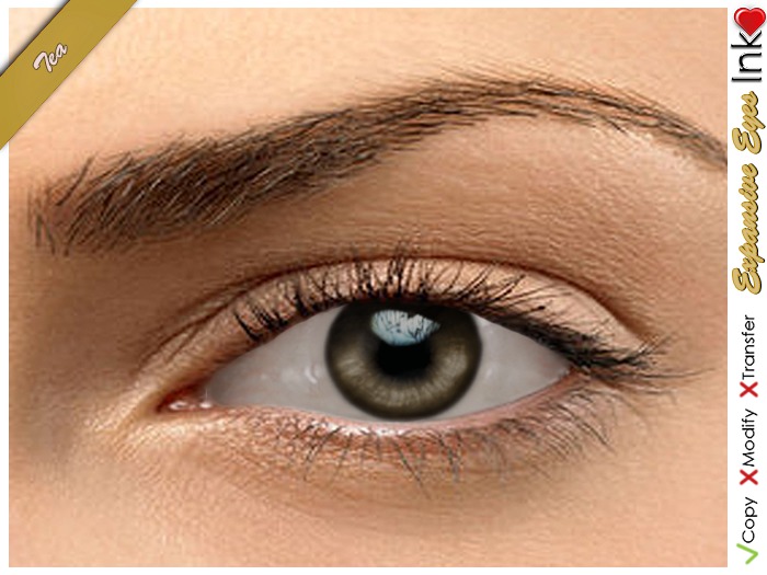* Inkheart * - Expansive Eyes - Tea (3 Sizes Sys+Mesh)