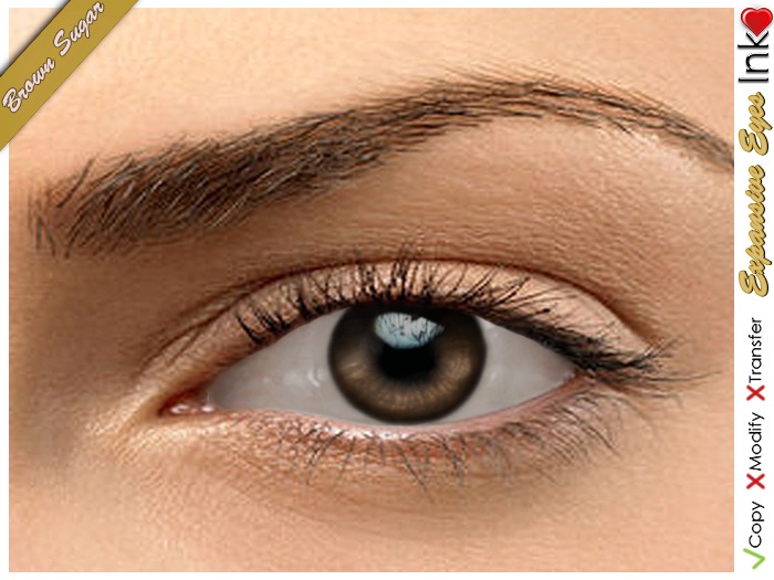 * Inkheart * - Expansive Eyes - Brown Sugar (3 Sizes Sys+Mesh)