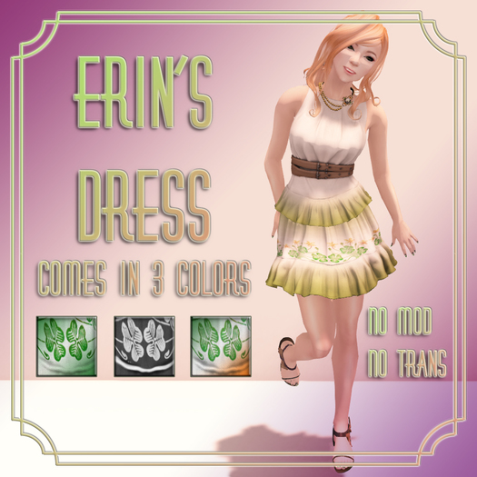 .Neurotic. Erin's Clover Dress