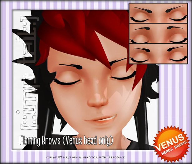 [IMP TAIL] Flaming brows mod ~ (venus head)