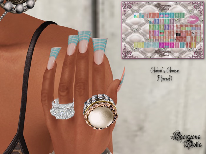 ~GD~Chobii's Choice(Flared) - TMP NATURAL Mesh Hands