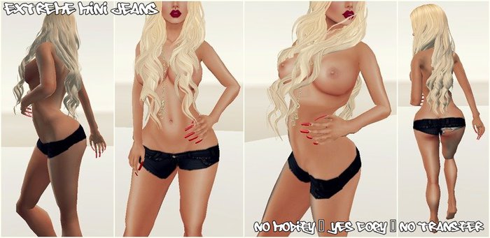 [suck] extreme mini jeans