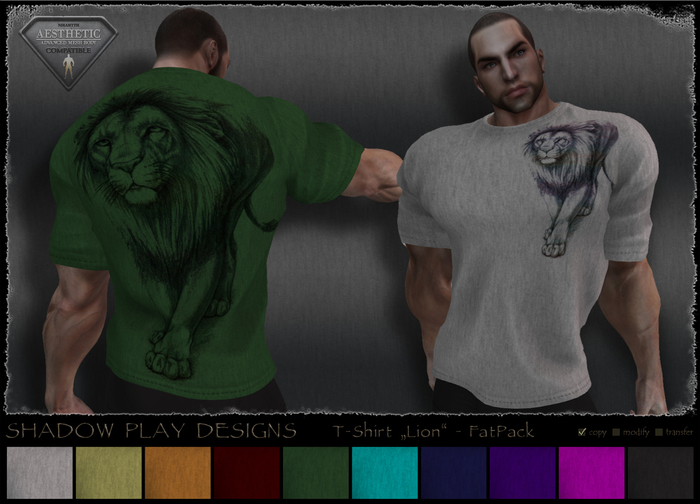 T-Shirt - Lion - FatPack