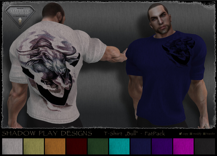 T-Shirt - Bull - FatPack