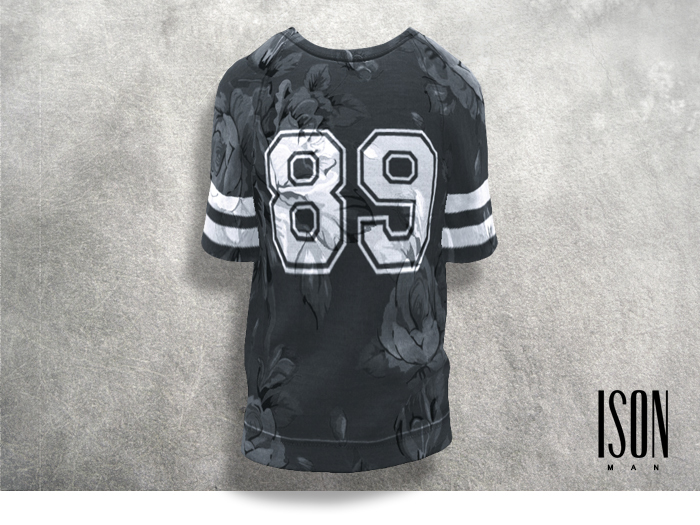 ISON MAN - varsity tee (navy)