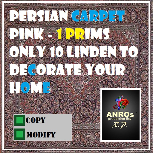 Persian carpet pink