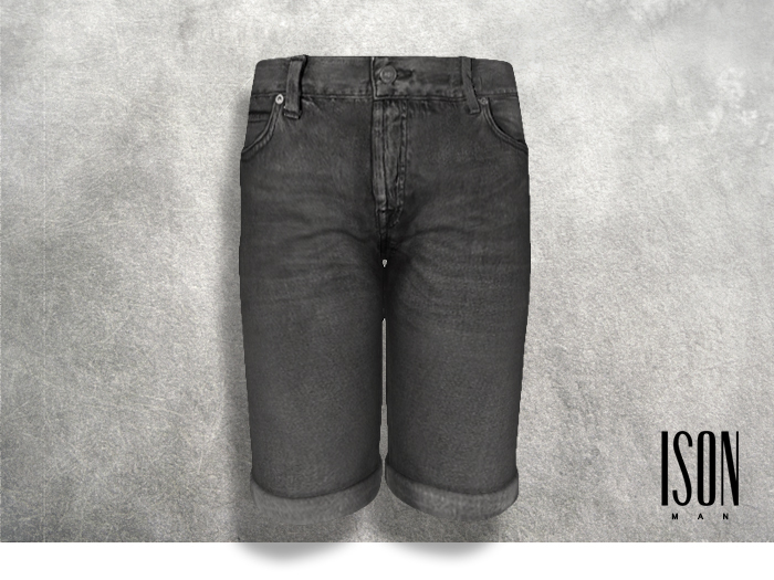 ISON MAN - denim cut-off (gray)