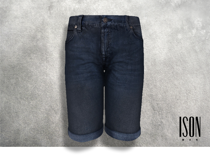 ISON MAN - denim cut-off (blue)
