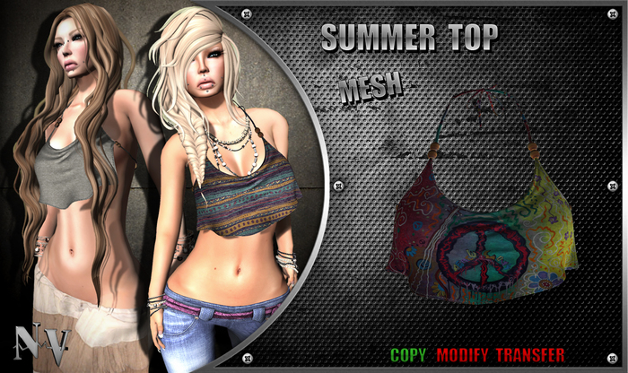 [NV] Summer Top -Peace-