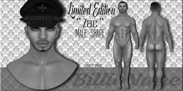 SHAPE "ZAC" MALE TMP