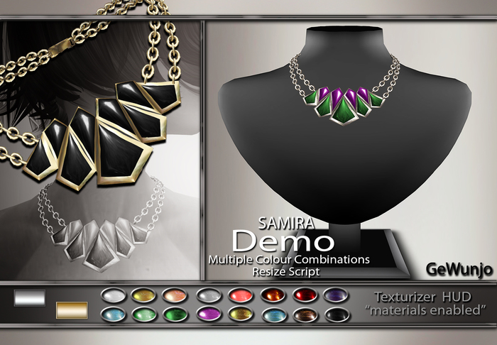 GeWunjo : SAMIRA necklace DEMO