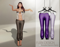 [FLRN] Rosalie Harem Pants Purple&Lilac