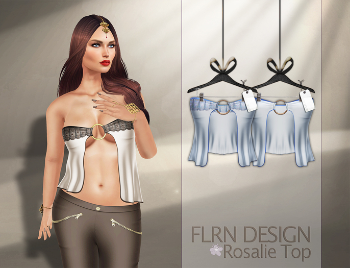 [FLRN] Rosalie Top Blue