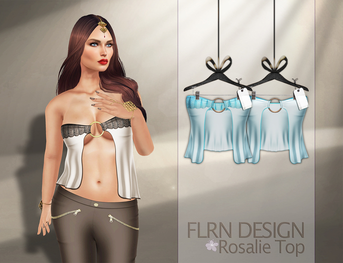 Rosalie Top Turquoise
