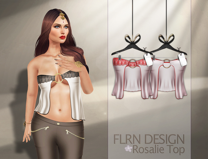 Rosalie Top Red