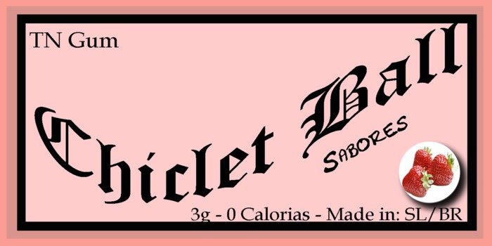 TN Gum Buble Strawberry Flavor