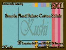 *Kushi* Wicker Weave Seamless Texture Pack