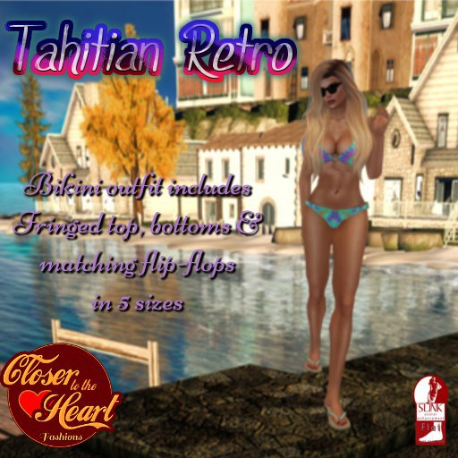 Tahitian Retro Bikini